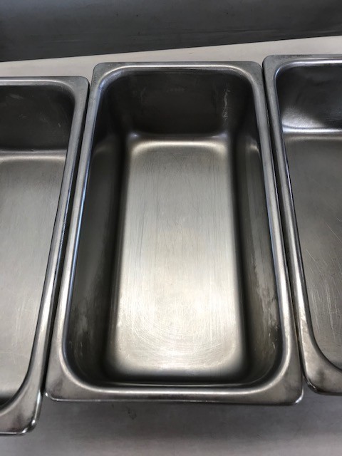 ホテルパン SUGICO SH-1604 3個セット W32.3 x D17.5 x H10cm 18-8 ステンレス ホテルパン スギコ SH-1604 中古 B 84580 ★*_画像2