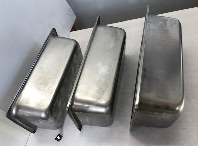 ホテルパン SUGICO SH-1604 3個セット W32.3 x D17.5 x H10cm 18-8 ステンレス ホテルパン スギコ SH-1604 中古 B 84580 ★*_画像4