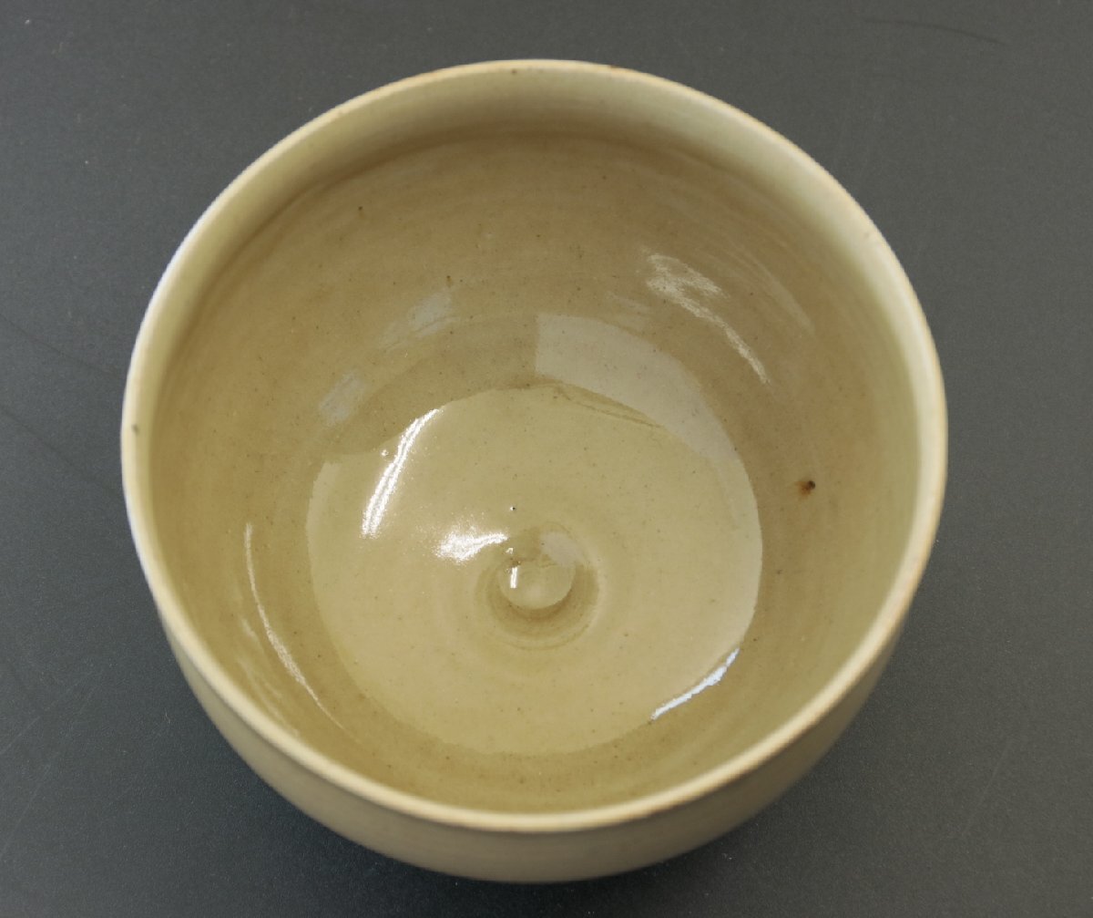 岡山県無形重要文化財『黒井一楽』「虫明茶碗」共布　黒井千左箱書　茶道具　茶器　_画像5