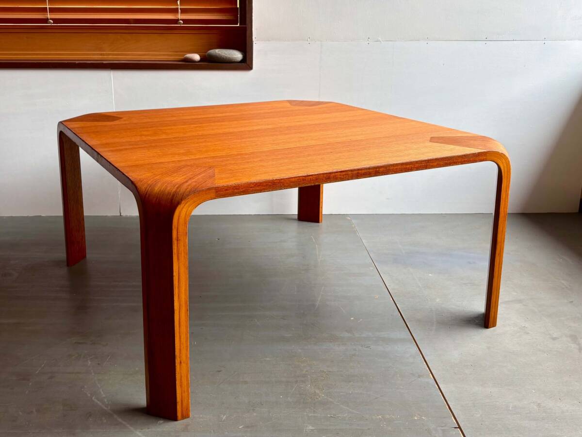 希少!極上美品!天童木工 乾三郎 チークテーブル ビンテージ No.11700 天童木工 チーク センターテーブル 乾三郎 検) 柳宗理