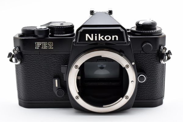【良品】 Nikon FE2 ニコン ボディ ブラック MF 一眼レフ フィルムカメラ #8265