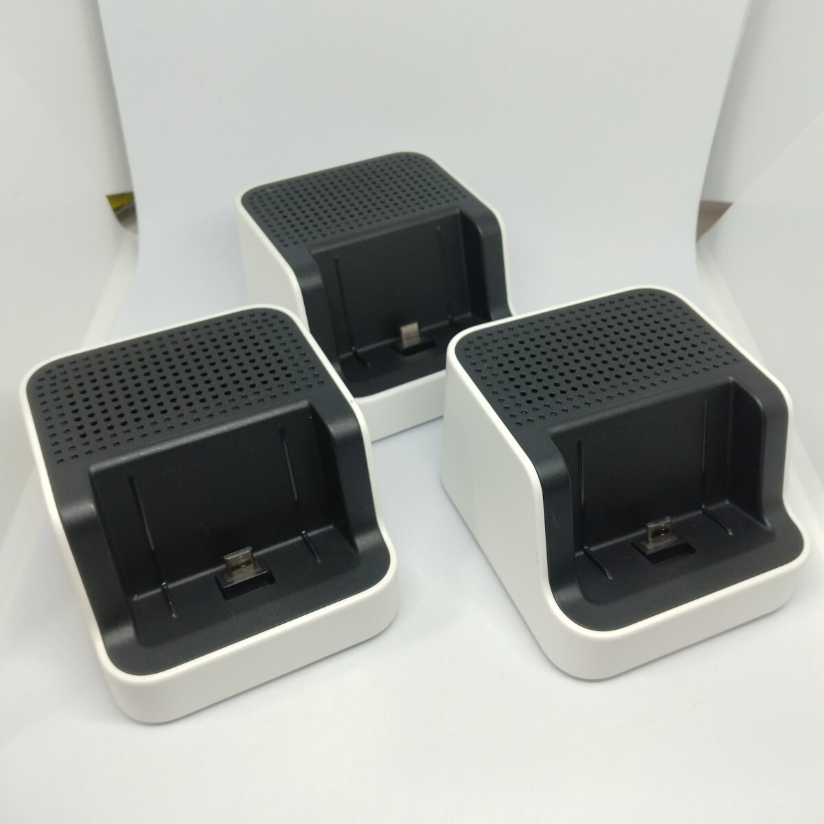 au 卓上ホルダ KYF38PUA 3個セット 京セラ かんたんケータイ KYF38