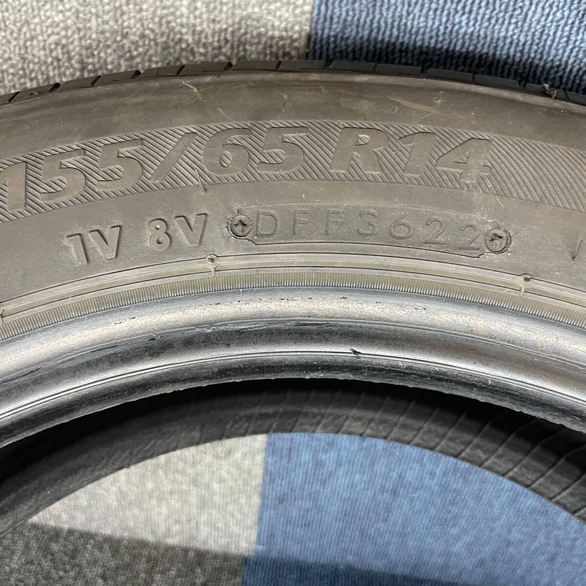 #4912 BRIDGESTONE NEXTRY 155/65R14 75S 2022年　2本_画像5