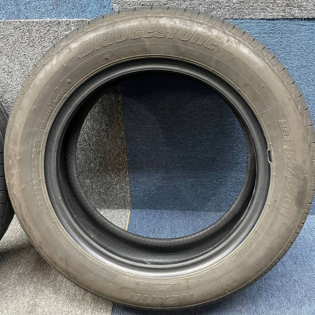 #4912 BRIDGESTONE NEXTRY 155/65R14 75S 2022年　2本_画像3