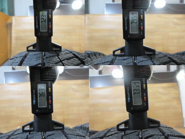 綺麗! 溝十分有り! ワゴンR ラパン トコット キャンバス N-BOX N-WGN デイズ ホイール スタッドレス 4本 14インチ 155/65R14 ブリヂストン_画像10