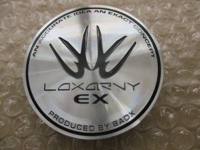 BADX バドックス LOXARNY ロクサーニ EX アルミホイール用 中古センターキャップ 4個/4枚_画像3