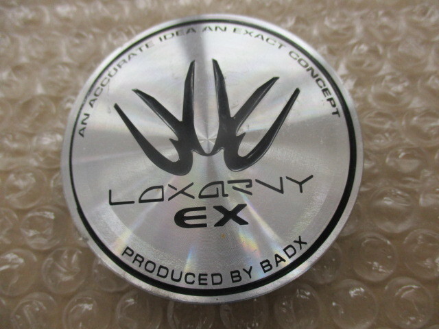 BADX バドックス LOXARNY ロクサーニ EX アルミホイール用 中古センターキャップ 4個/4枚_画像4