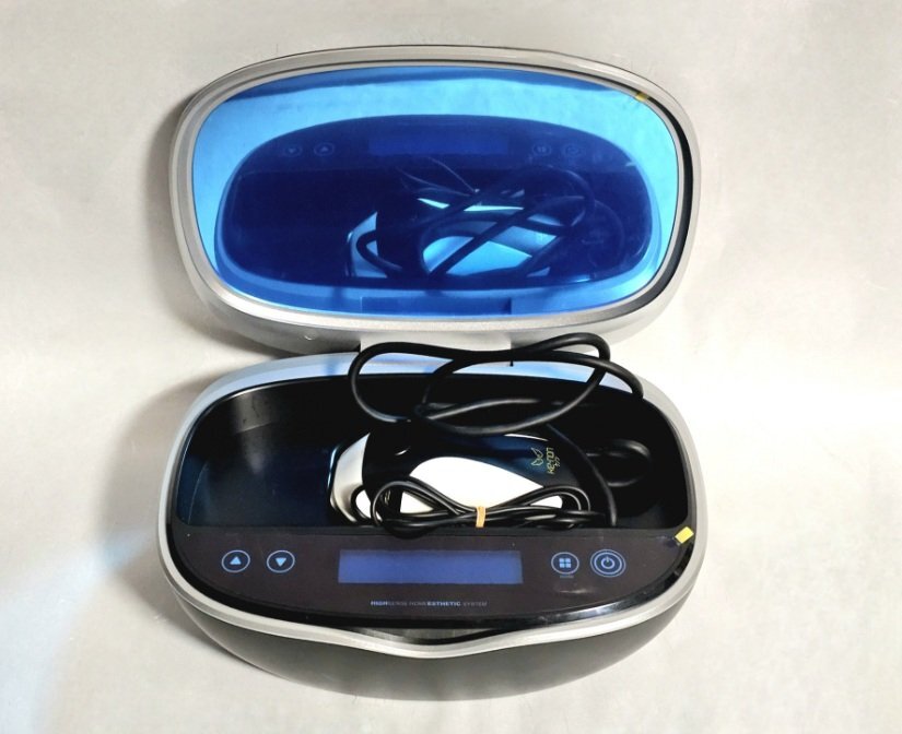 ★美品 セルライト脂肪分解 大型ソニックヘッド 温冷 超音波美顔器 ベセムSD ☆大型ソニックヘッド・温冷美容 超音波美顔器 Besem SD