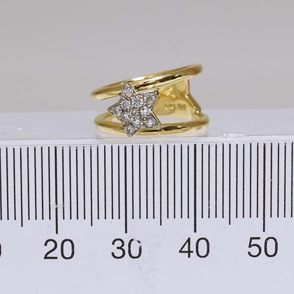 SALE》ポンテヴェキオ ダイヤモンド 0.20ct 18金イエロー