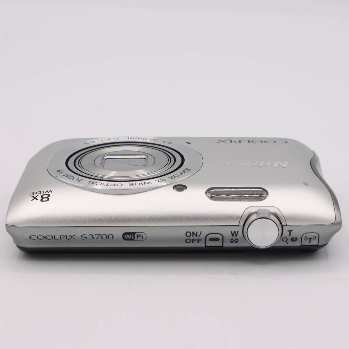 Nikon ニコン デジタルカメラ COOLPIX S3700 シルバー 光学8倍