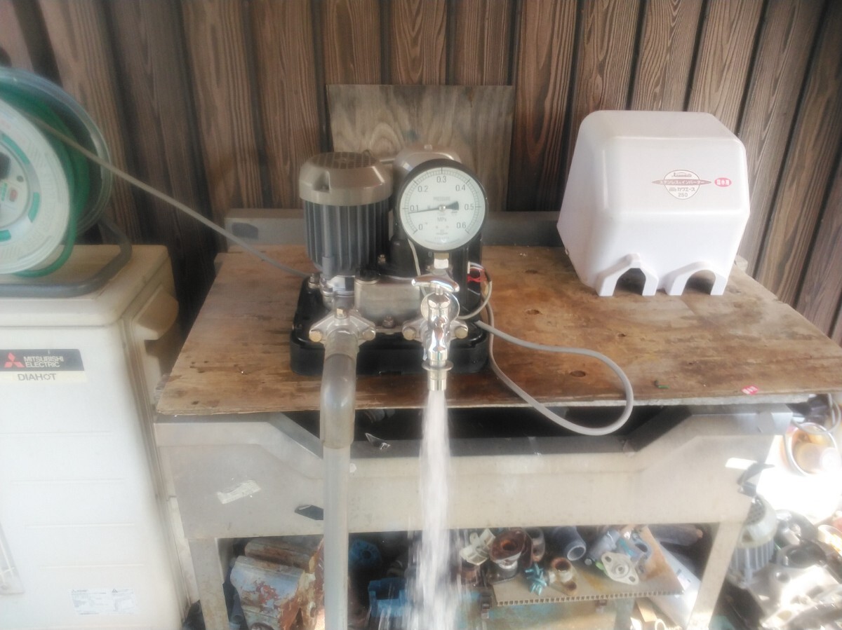 ☆川本井戸ポンプ■浅井戸用ソフトカワエース■NF2-250Sステンレス製■インバーターポンプ■100v-50.60Hz両用☆_画像2