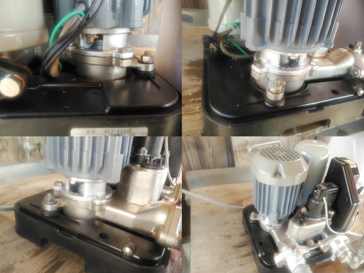 ☆川本井戸ポンプ■浅井戸用ソフトカワエース■NF2-250Sステンレス製■インバーターポンプ■100v-50.60Hz両用☆_画像8