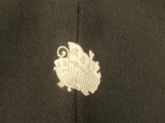 平和屋着物■豪華黒留袖　作家物　駒刺繍　飛鶴風景文　暈し染め　金銀彩　正絹　逸品　AAAY4636fw_画像8