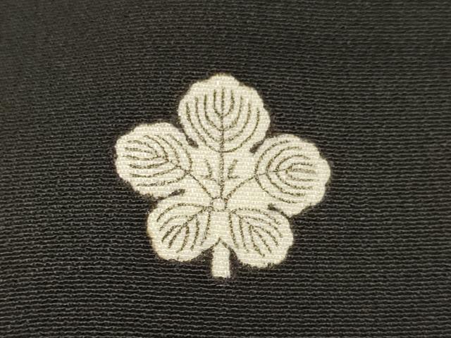 平和屋着物■豪華黒留袖　刺繍　飛鶴風景笹梅松文　暈し染め　金彩　正絹　逸品　DAAS9492ma_画像6