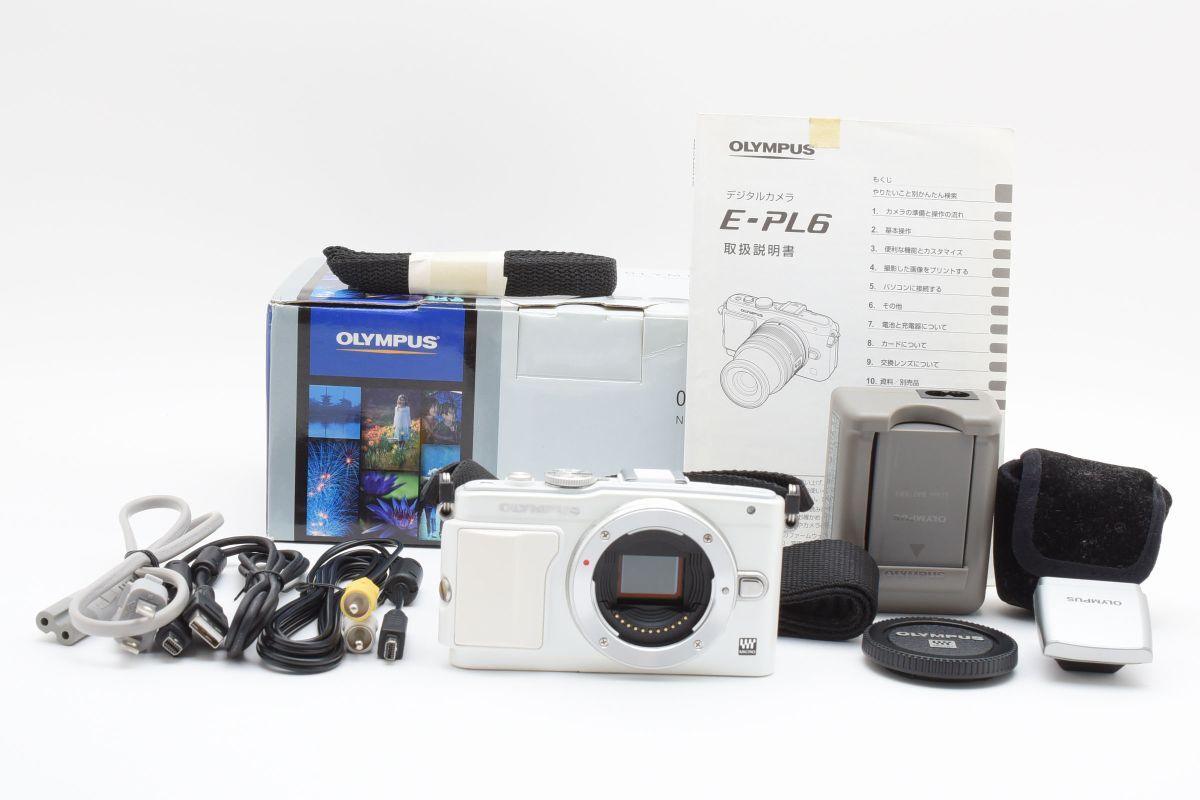 #e77★美品★ OLYMPUS オリンパス E-PL6 ボディ