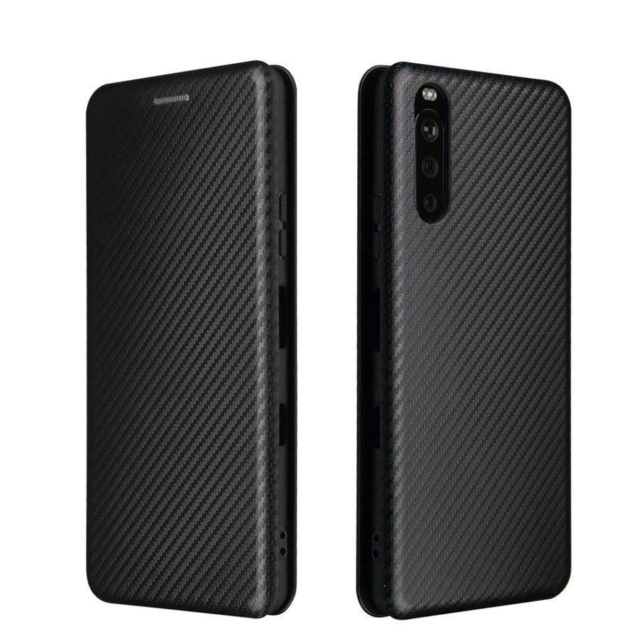 Xperia 10 IV блокнот type карбоновый материалы магнит чуть более магнит ударопрочный тонкий 