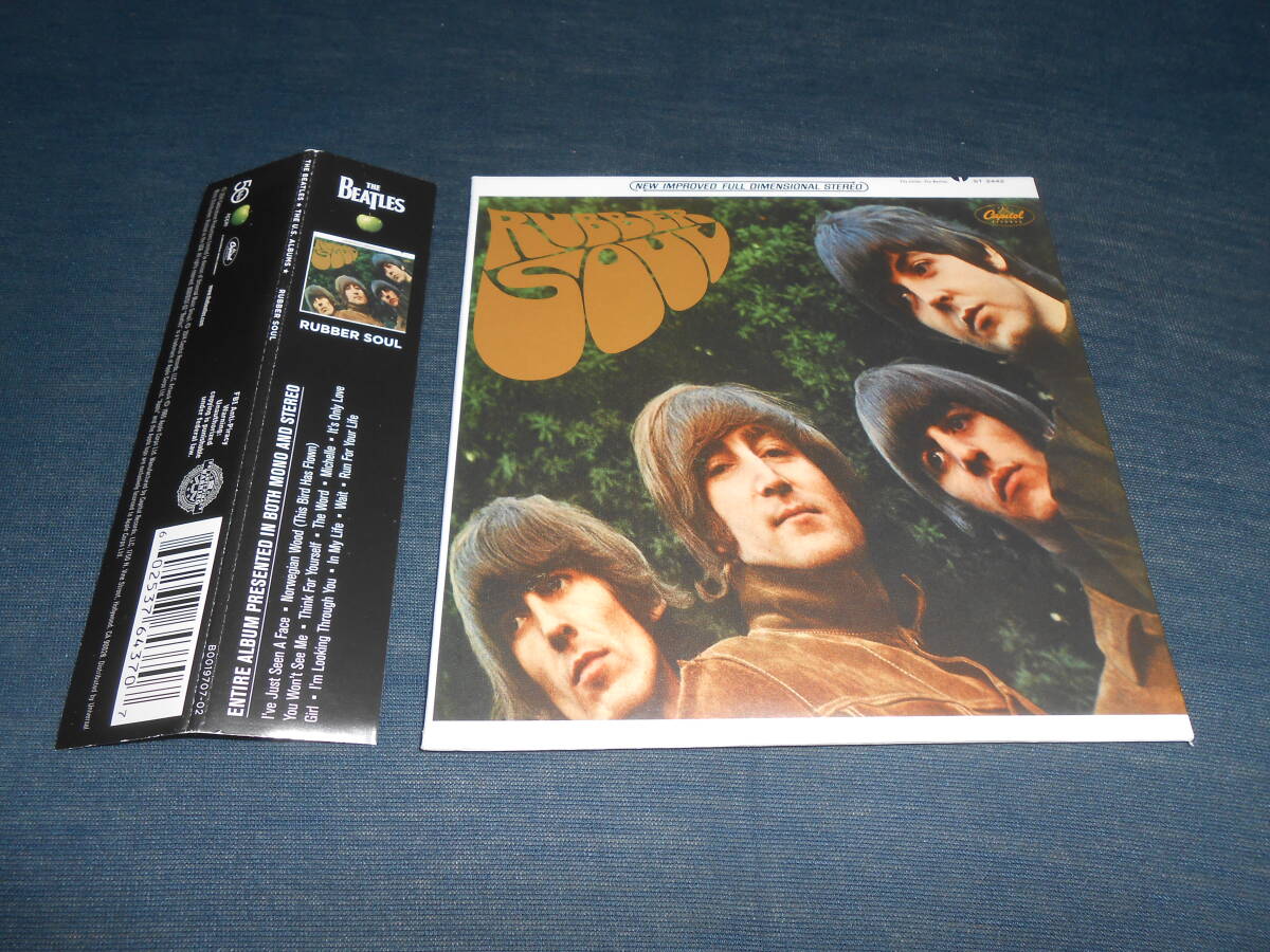 BEATLES/ビートルズ/ラバーソウル/紙ジャケット/US輸入盤/ジョンレノン/ポールマッカートニー/ジョージハリスン/リンゴスター