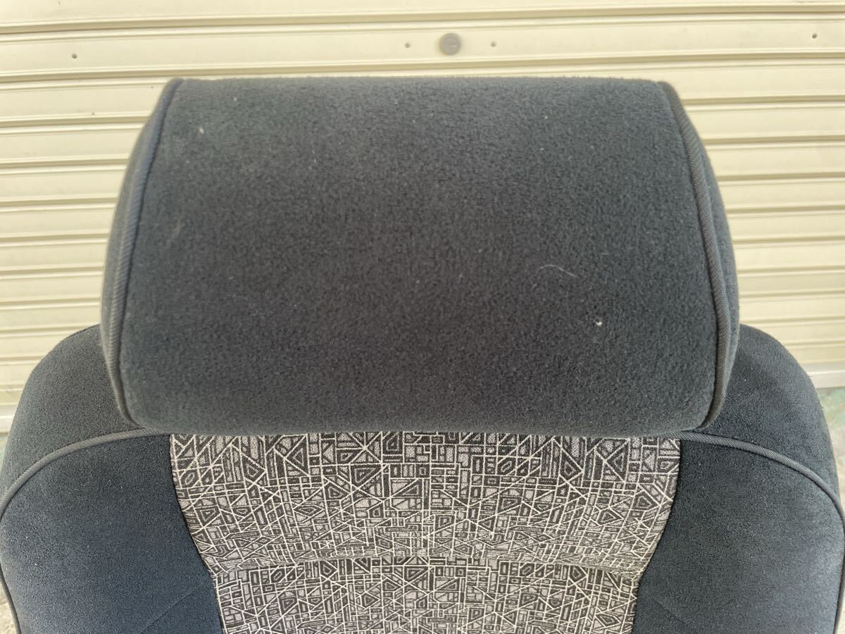 トヨタ純正 JZS161 アリスト 後期 フロント パワーシート 電動 右 右側 運転席側 モケット JZS160_画像4