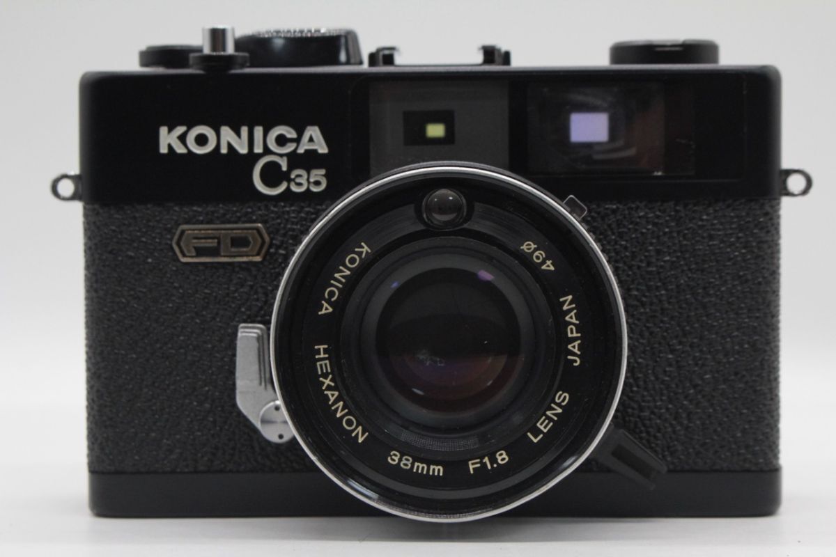 ★美品★コニカ KONICA C35 FD #1024 ☆実用品☆コニカ KONICA C35 FD#《シャッター OK!》露出計不良