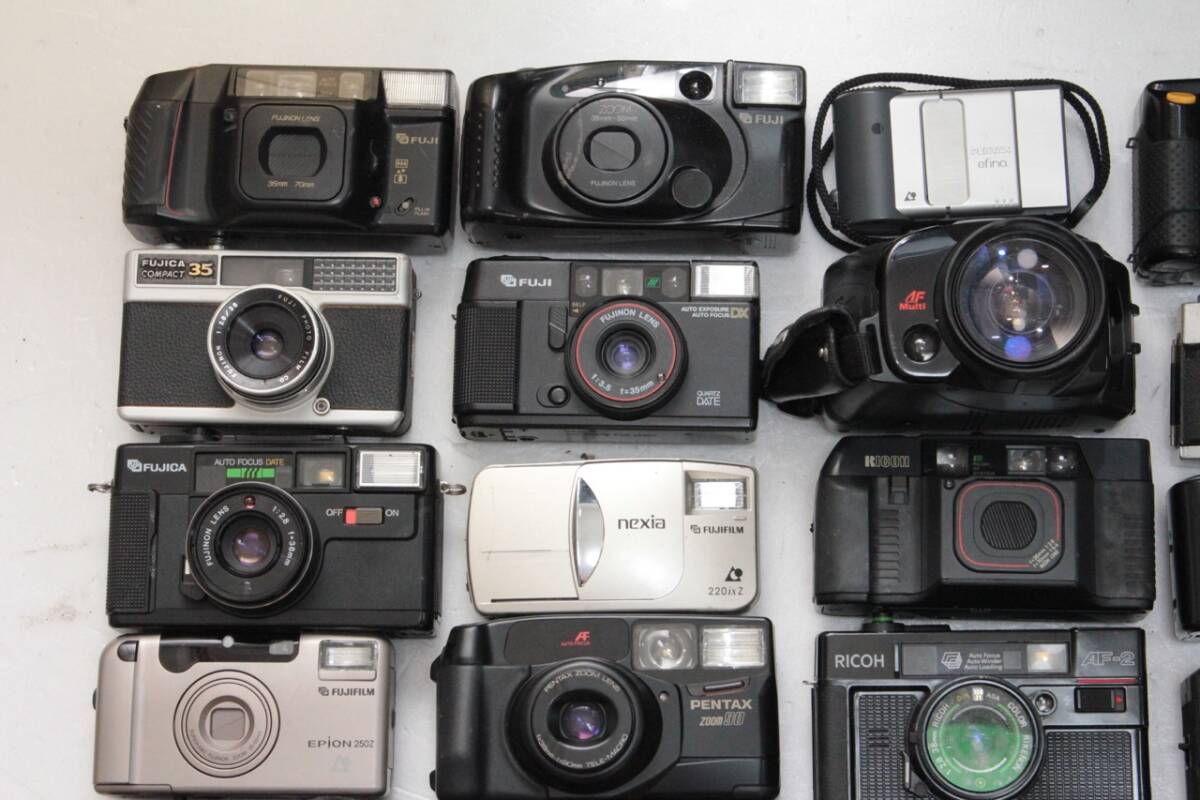 ★現状品★フジフィルム FUJIFILM メーカー色々 コンパクトフィルムカメラ 30個まとめ ##100051#Y1161_画像2