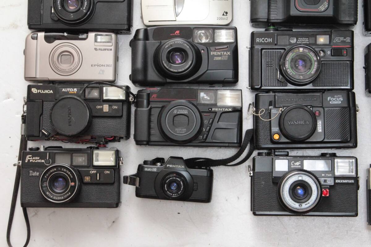 ★現状品★フジフィルム FUJIFILM メーカー色々 コンパクトフィルムカメラ 30個まとめ ##100051#Y1161_画像3