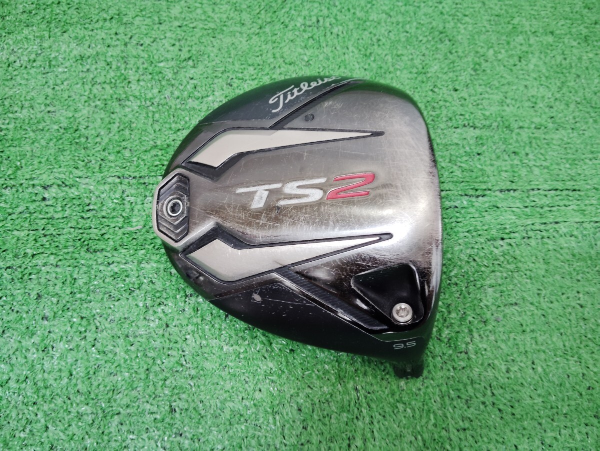 ★中古/Titleist タイトリスト TS2 ドライバー ヘッド/ロフト9.5_画像1