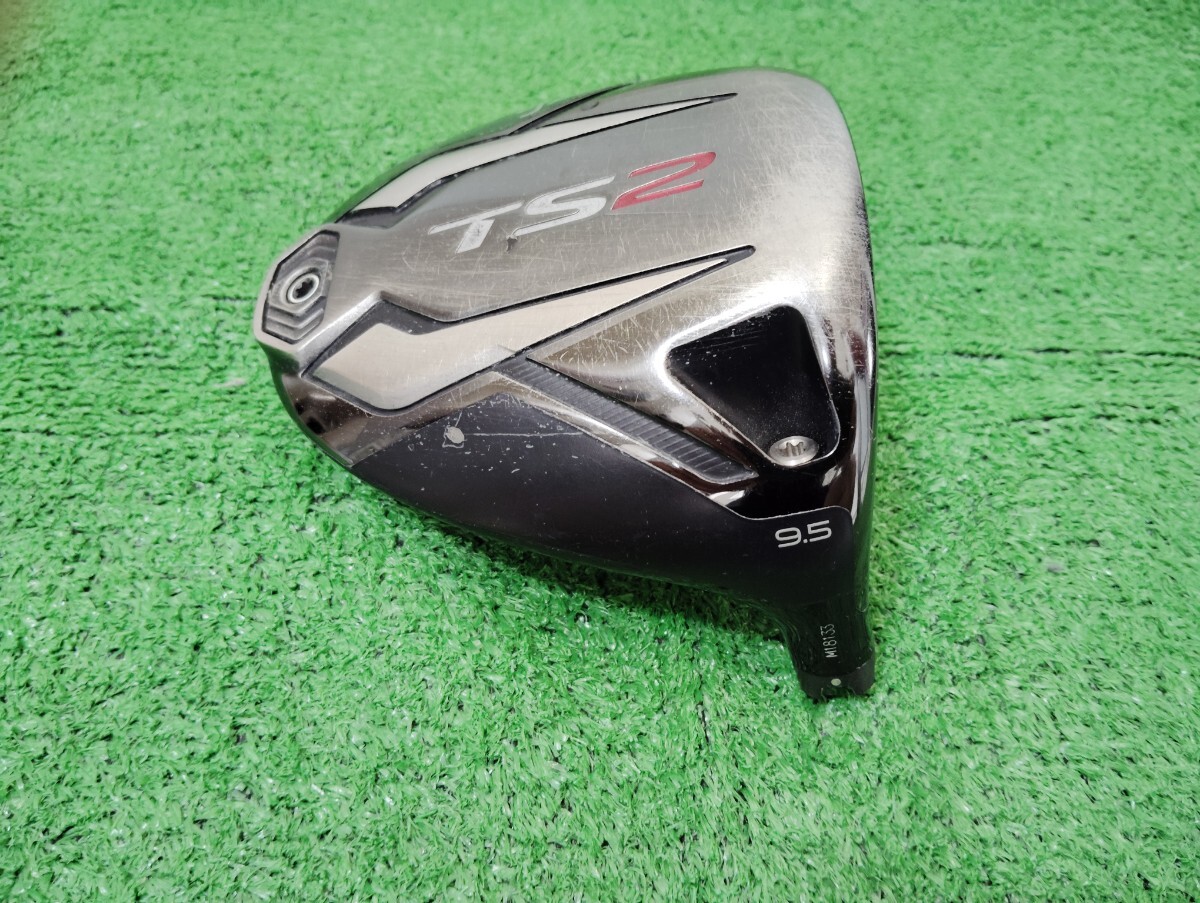 ★中古/Titleist タイトリスト TS2 ドライバー ヘッド/ロフト9.5_画像2