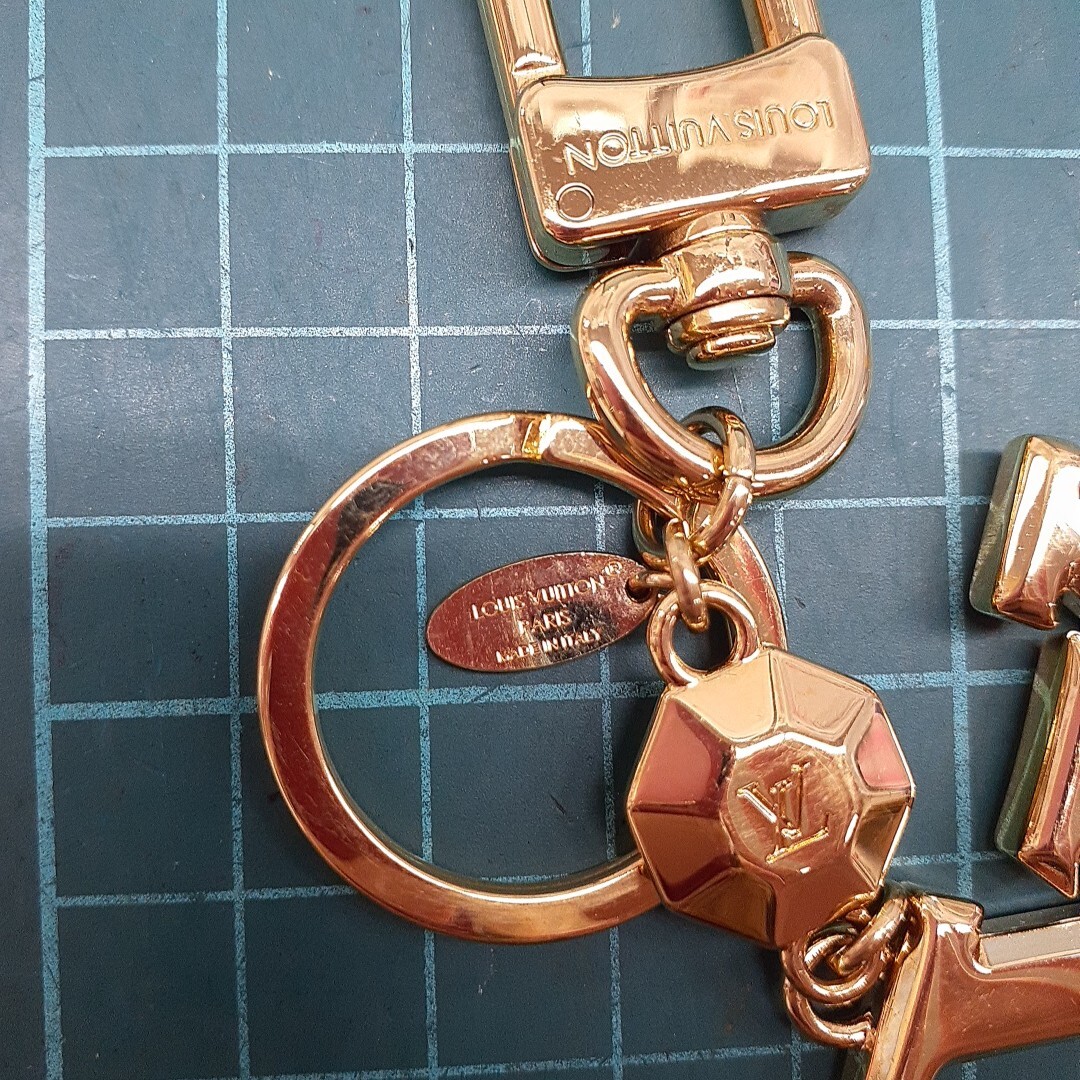 Louis Vuitton キーホルダー LV ファセット LOUIS VUITTON ルイヴィトン キーホルダー LVファセット M65216