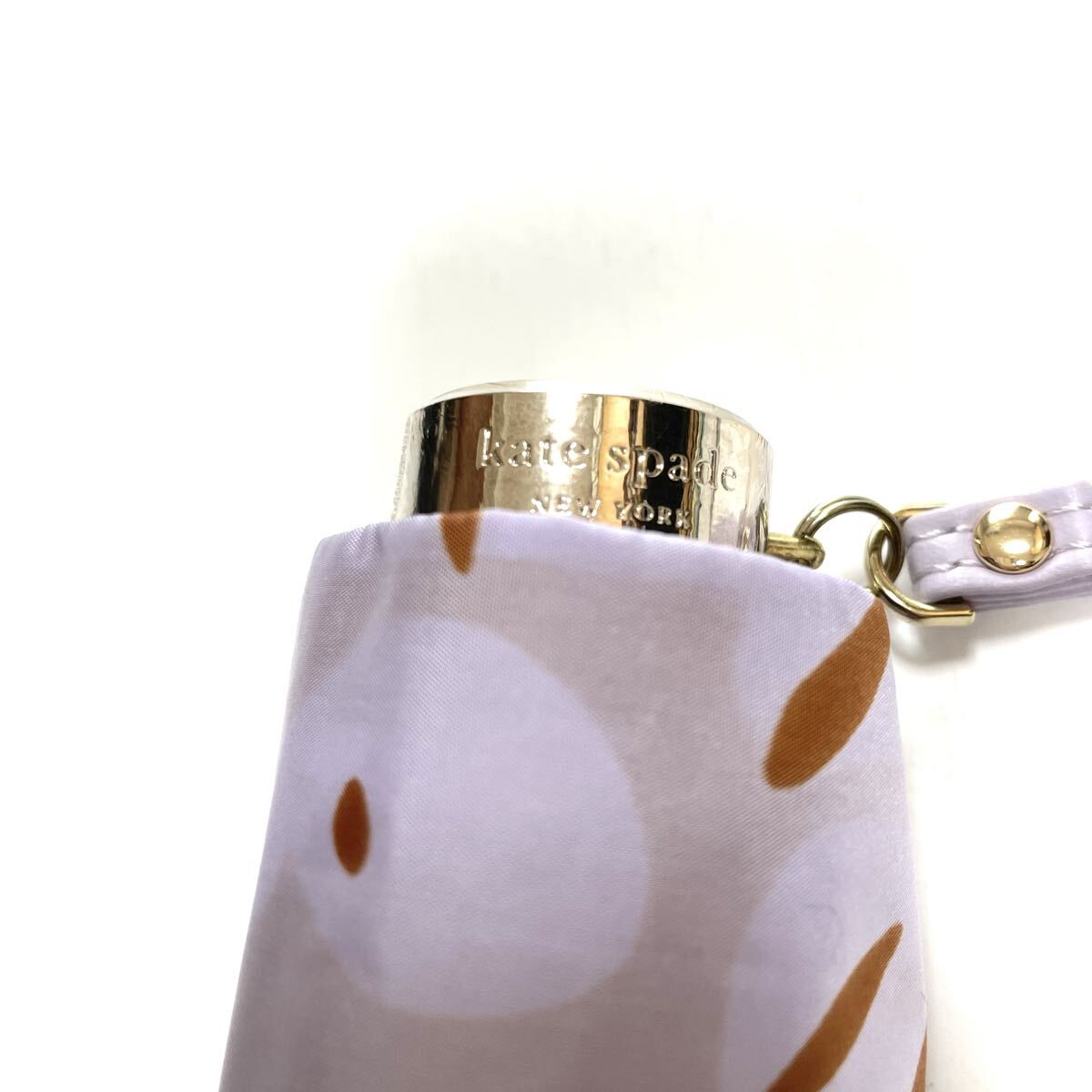 E 新品 ケイトスペード 傘 雨傘 折りたたみ傘 軽量_画像5