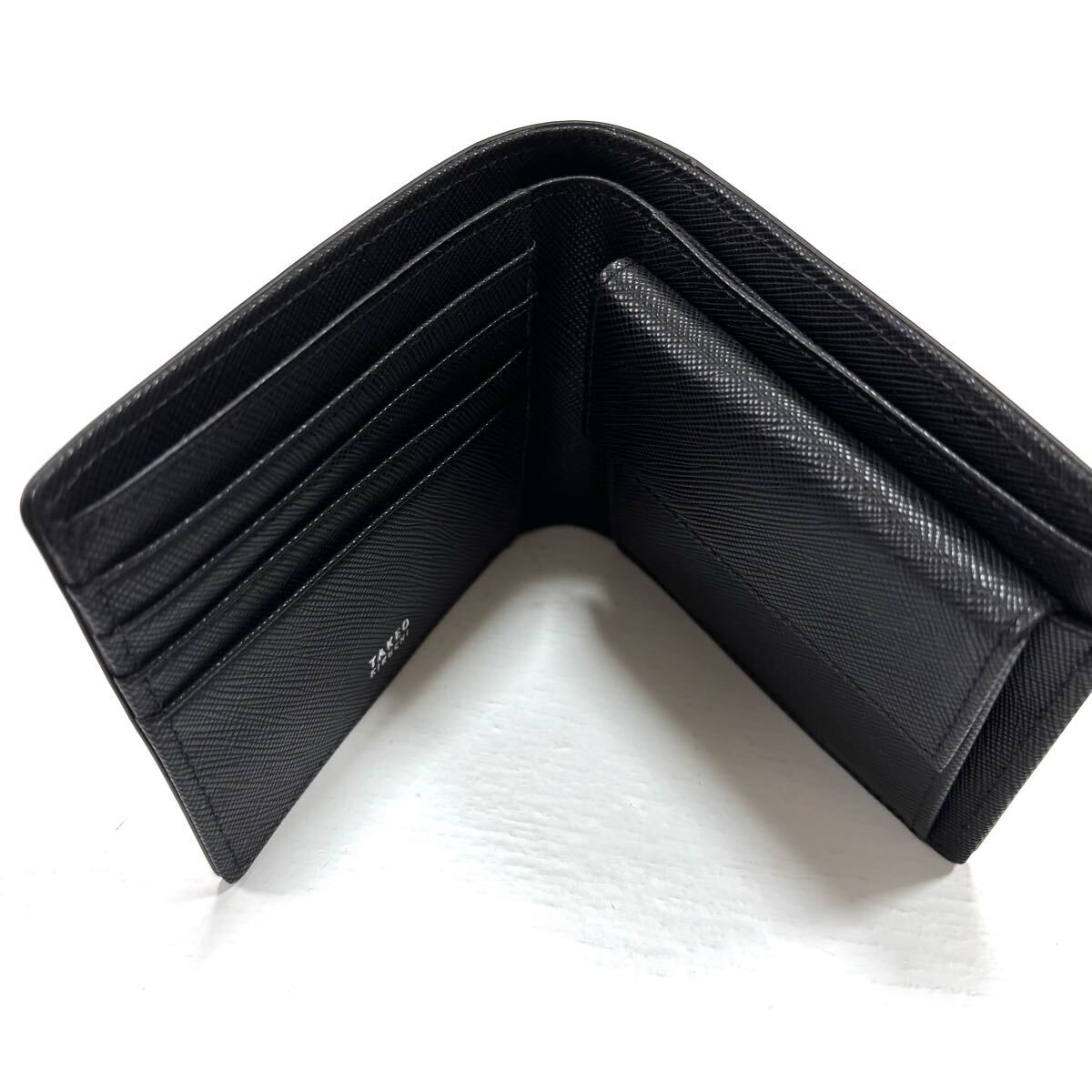 K 新品 タケオキクチ 財布 二つ折り財布_画像3