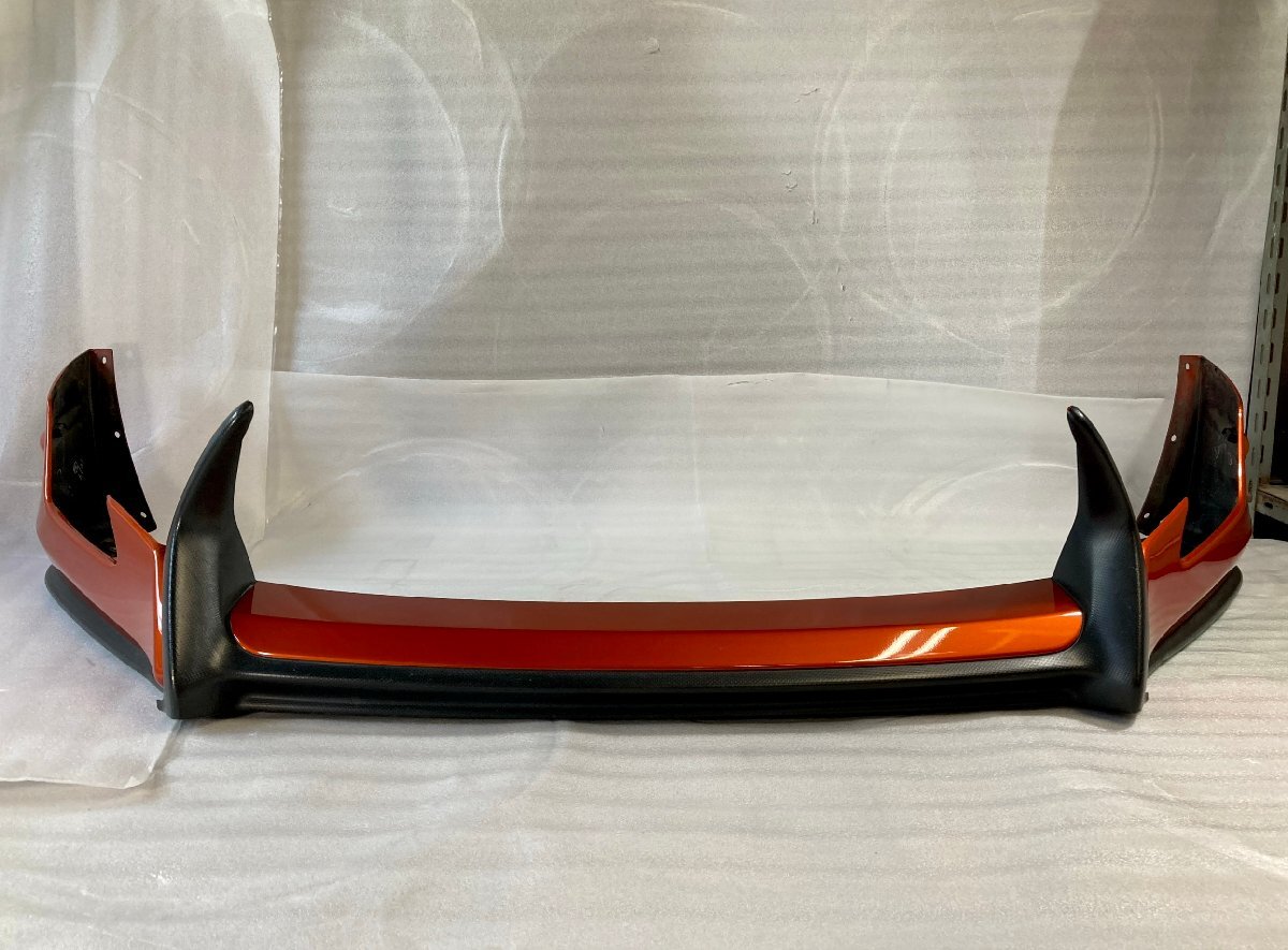 508_79　ZN6　86　BRZ　純正　フロントスポイラー　Fリップスポイラー　前期用？　オレンジ系　57744CA000