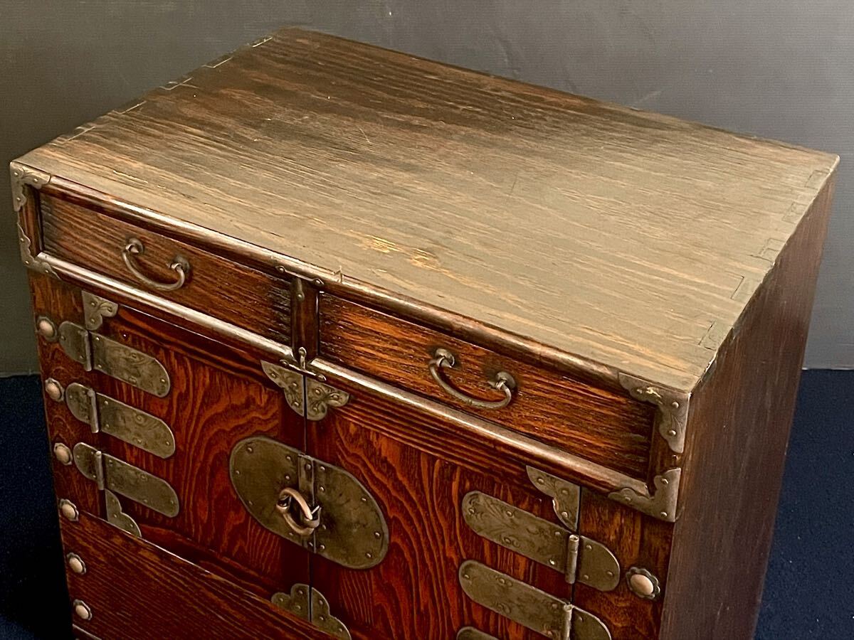 [.] Joseon Dynasty Joseon Dynasty мебель van dajimoli Jean латунь металлические принадлежности Корея ( Joseon Dynasty F①)