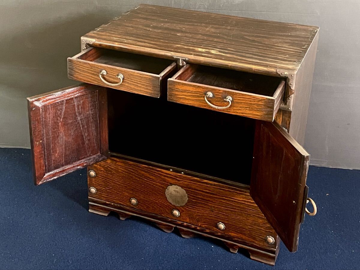 [.] Joseon Dynasty Joseon Dynasty мебель van dajimoli Jean латунь металлические принадлежности Корея ( Joseon Dynasty F①)