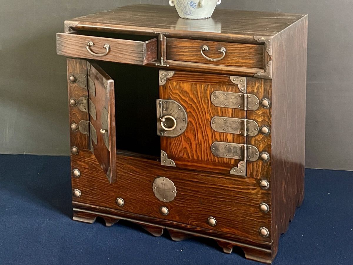 [.] Joseon Dynasty Joseon Dynasty мебель van dajimoli Jean латунь металлические принадлежности Корея ( Joseon Dynasty F①)