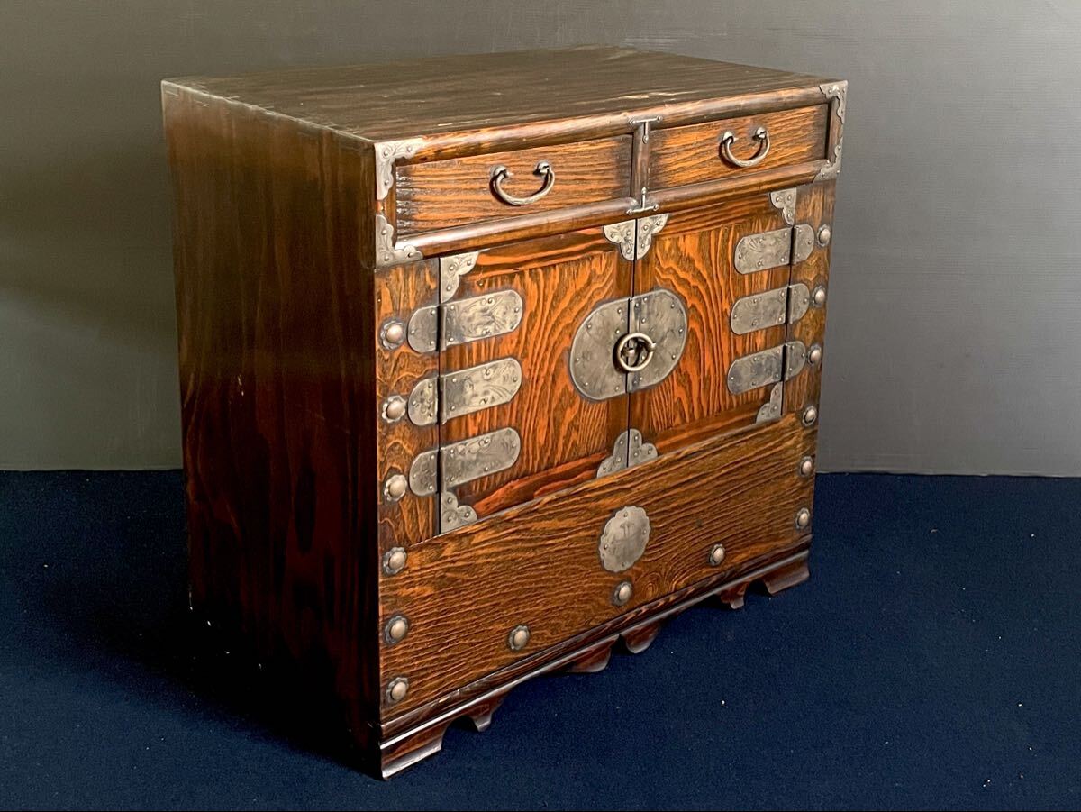 [.] Joseon Dynasty Joseon Dynasty мебель van dajimoli Jean латунь металлические принадлежности Корея ( Joseon Dynasty F①)