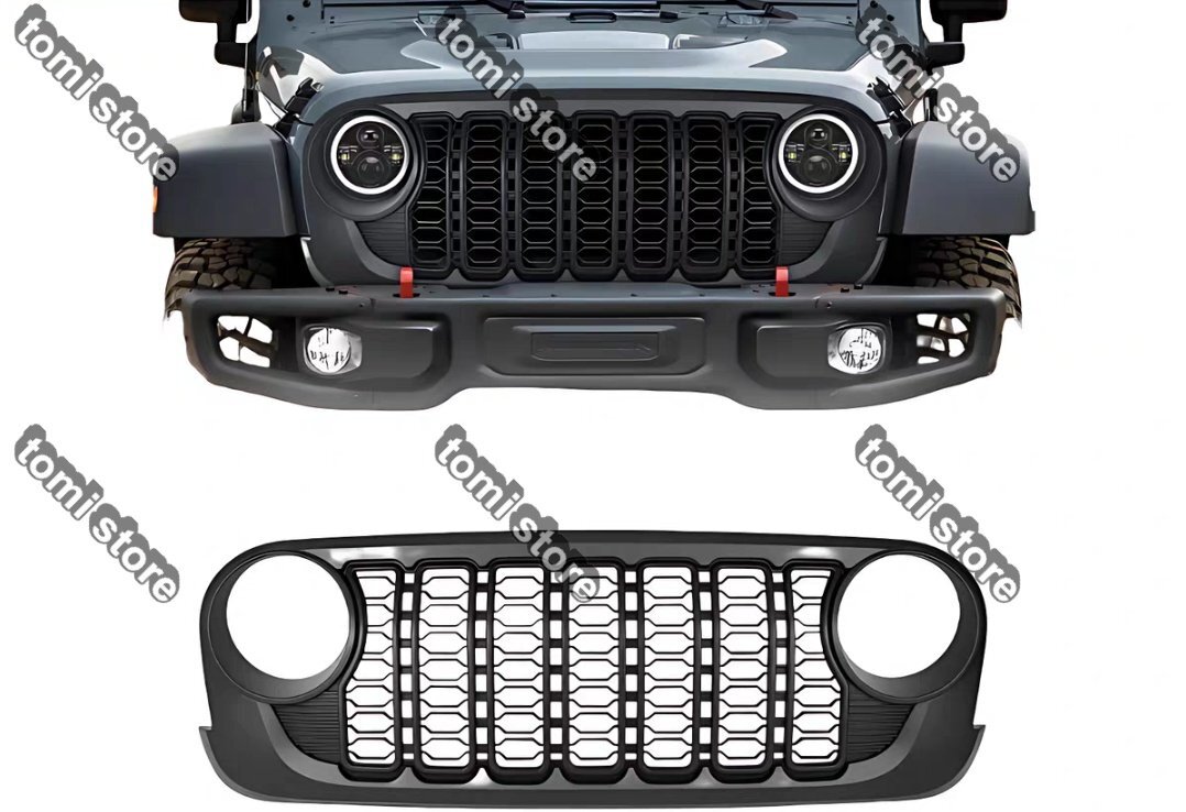  Jeep * Wrangler JK решётка (2007~2017 год ) старая модель - новая модель стиль изменение решётка |JK24 стиль решётка |JK для JL способ решётка 