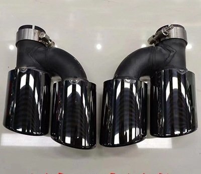 アウディ A5 A6 A7 マフラー マフラーカッター 2p Bk_画像1