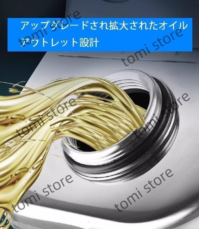 10L新品です SUS201 ガソリン攜行缶 燈油タンク ポータブル燃料タンク 軽量耐久 ステンレス 防錆 防爆 持ち運び便利