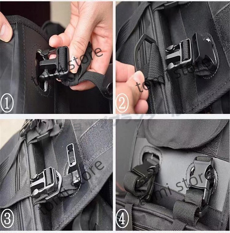 バイク用 サイドバッグ ツーリングバッグ レインカバー付き ヘルメットも入る(拡張機能あり) 上質(zhì)カーボン調(diào) 大容量 カーボンブ