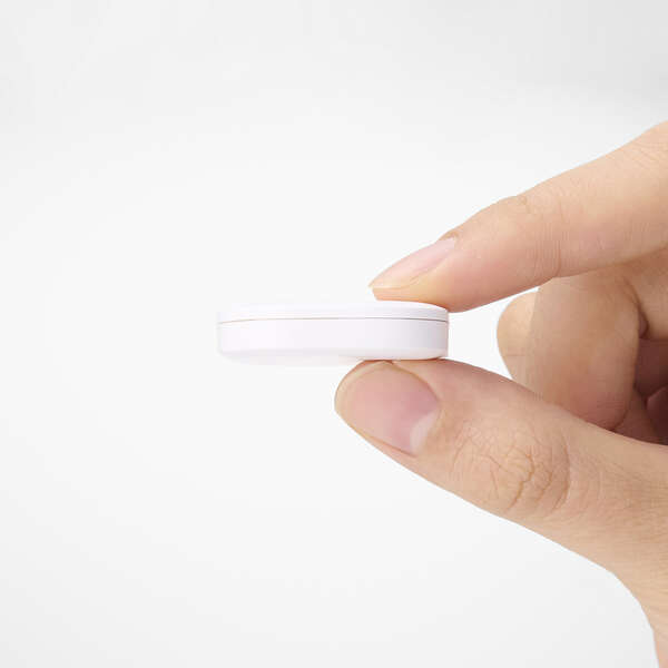 IP65設計スマートトラッカー タグ型/電池交換タイプ iPhoneの探すアプリから荷物のありかを探せるスマートタグ: LGT-BETG1WHA_画像6