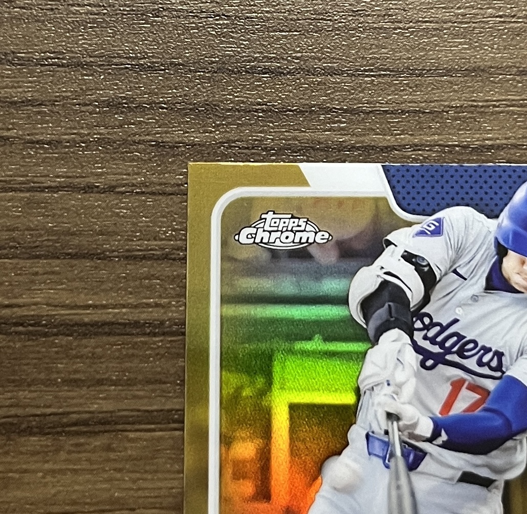 50枚限定》topps2024 大谷翔平 50/50 25号本塁打Goldパラレル