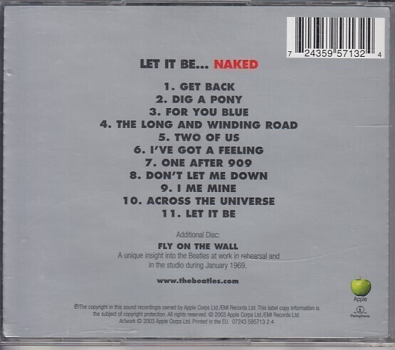 [CD]ビートルズ Let It Be NAKED