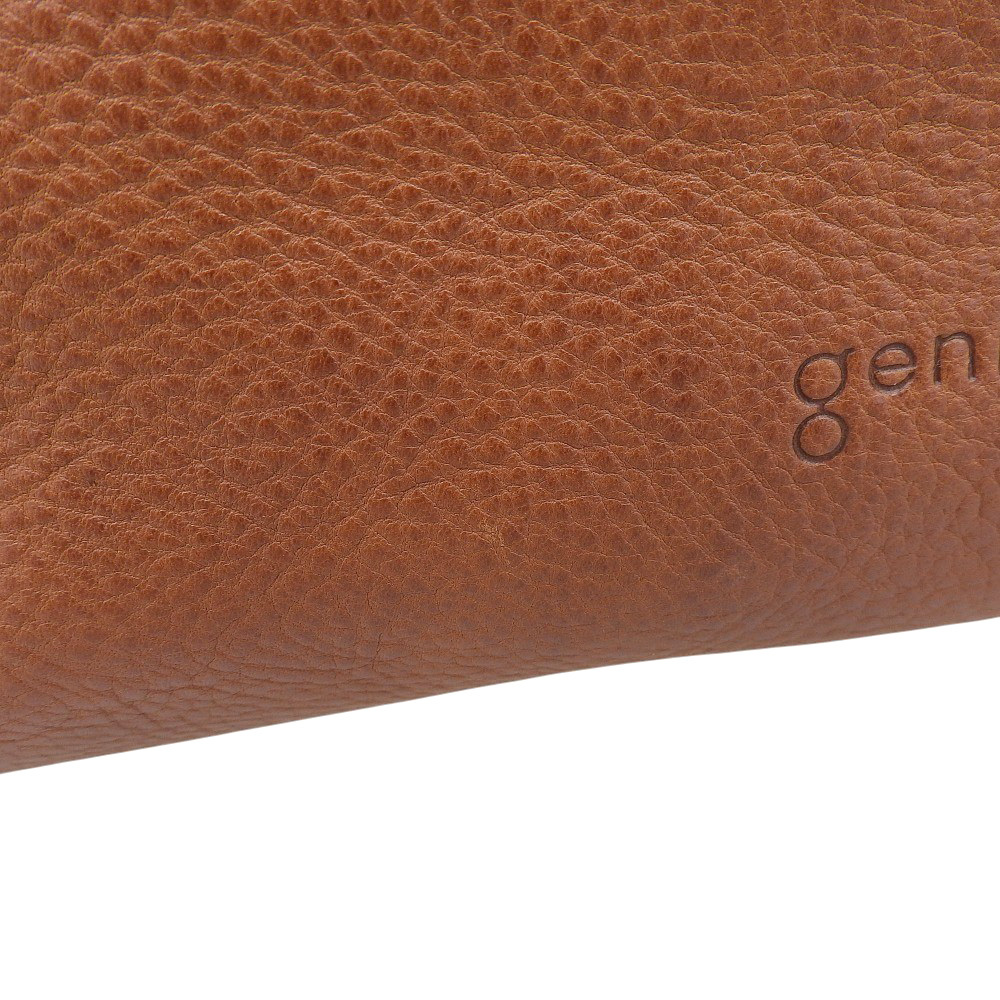 美品 ゲンテン 現行ロゴ 40335 TOSCA トスカ ミネルバボックス レザー ショルダー トートバッグ ブラウン レディース メンズ 旅 オフィス_画像4