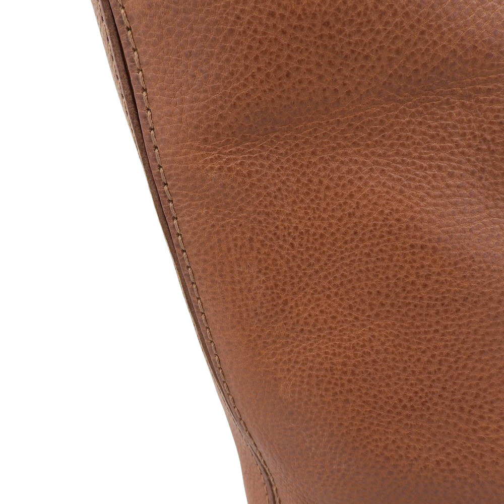 美品 ゲンテン 現行ロゴ 40335 TOSCA トスカ ミネルバボックス レザー ショルダー トートバッグ ブラウン レディース メンズ 旅 オフィス_画像5