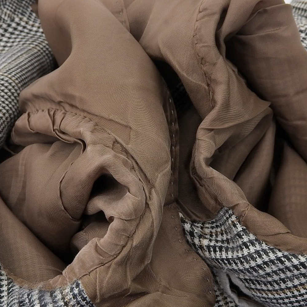 超美品 ブルネロクチネリ 19ss 2019年商品 リネン × ウール × シルク 三者混 2つボタン テーラードジャケット 背抜き 春夏_画像5