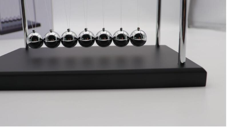  上質ニュートンのゆりかご 理科　科学　実験　癒し　インテリア 7ボール_画像4