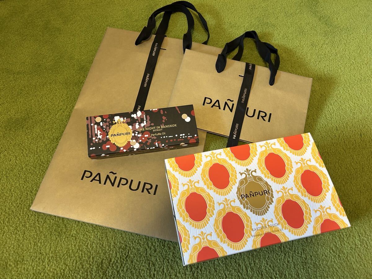 未使用!PANPURI body oil & pefume oil