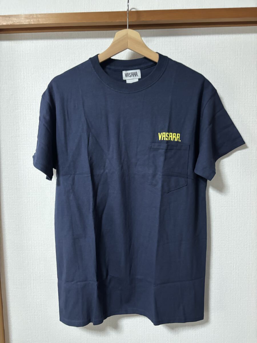 【新品】VASARA メンズ　半袖Tシャツ　 ブラック　Mサイズ_画像1