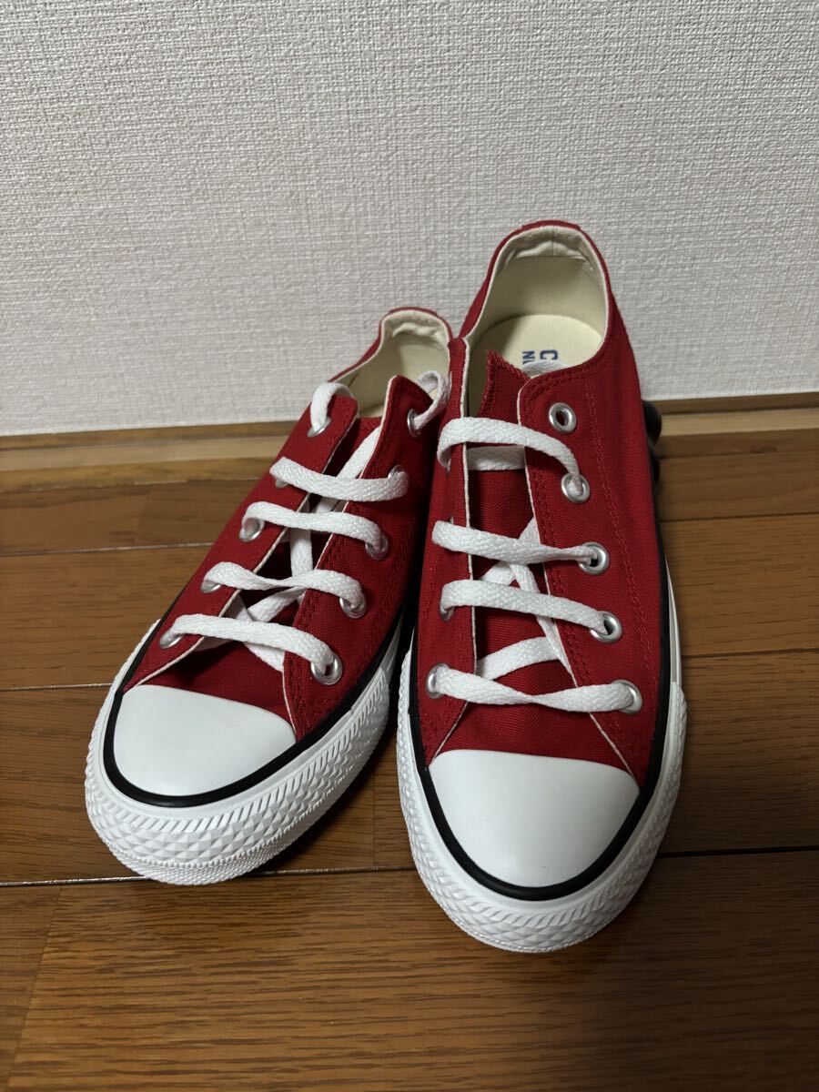 【未使用】CONVERSEコンバース ネクスター　レッド　23センチ_画像1