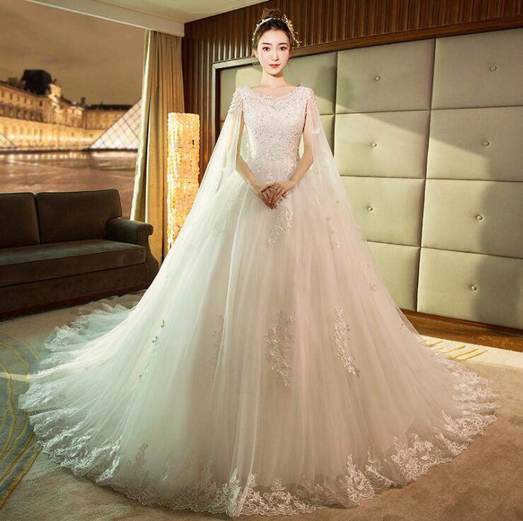 未使用 発表会 舞台衣装 パーティ フォーマル ウェディング パニエ付 刺繍 チュ-ル M ドレス (OPN2887)_画像1